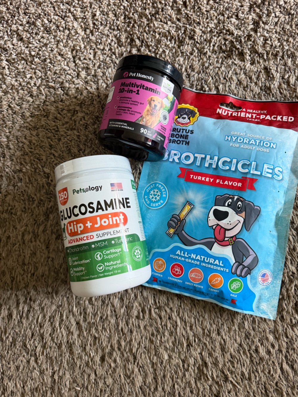 Dog Treats & Supplements Bundle - all NEW